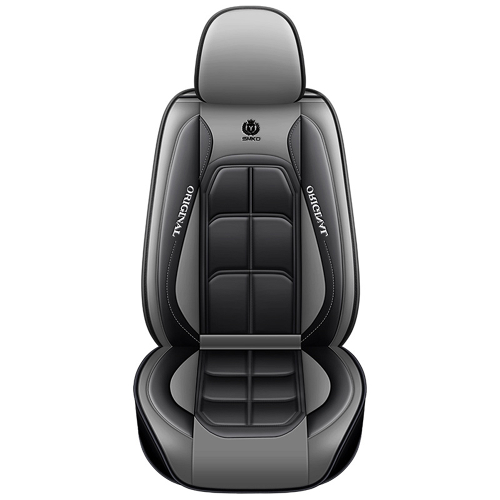 Luxury Waterproof PVC Leather Car Seat Cover Full Set Universal For 5 Seats Sport Car Seat Cushion 