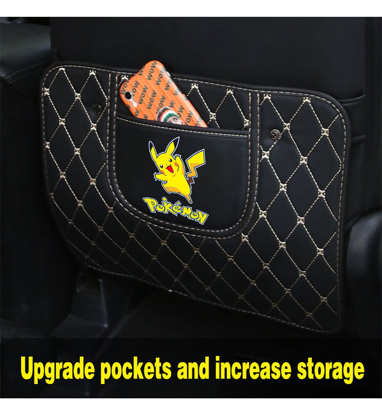 03 Custom Logo Printing Car Seat Back Protector