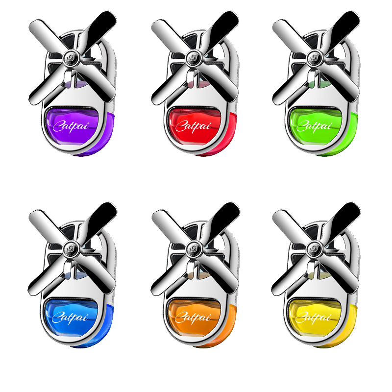 Car Air Fresheners Pilot Automotive Air Outlet Fan Creative Car Perfume Decoration Car Accessories Perfume Diffuser in Vent 10 Ml Bottle Car Air Freshener Clip 
