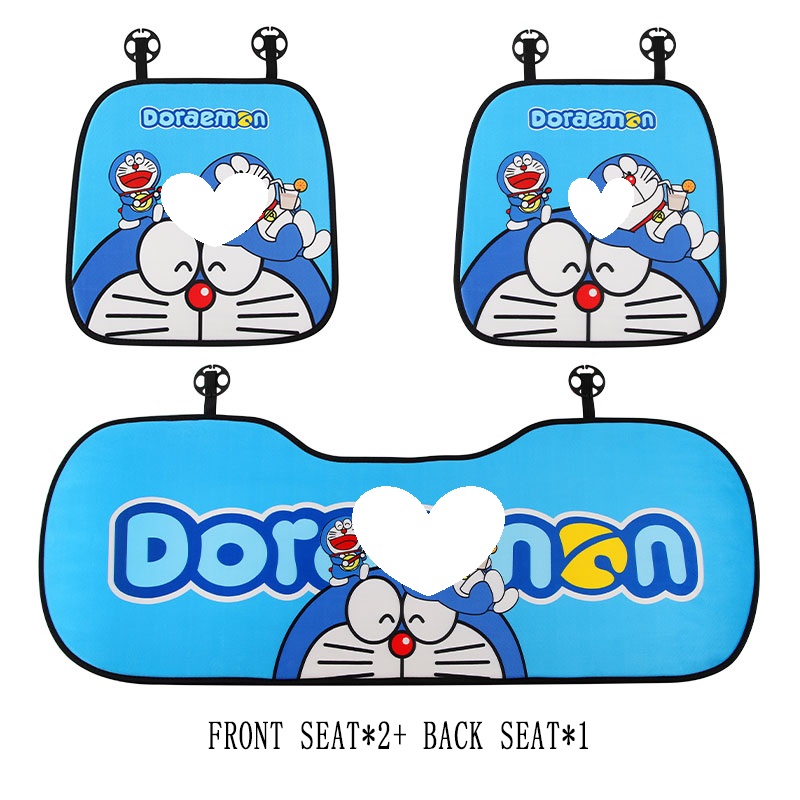Car Seat Cover Custom Printing Velvet Car Seat Mat Cartoon Front Driver Seat Pad Mat And Rear Bench Cover Set for Child Women Man