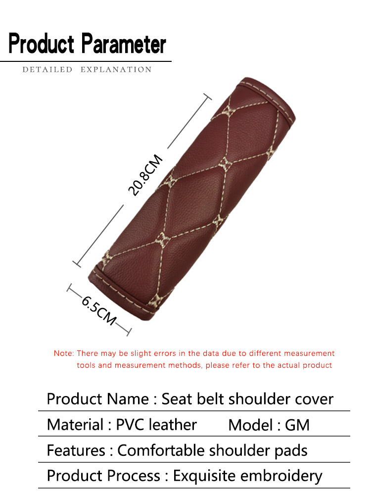 03 Seat Belt Cover Cushion