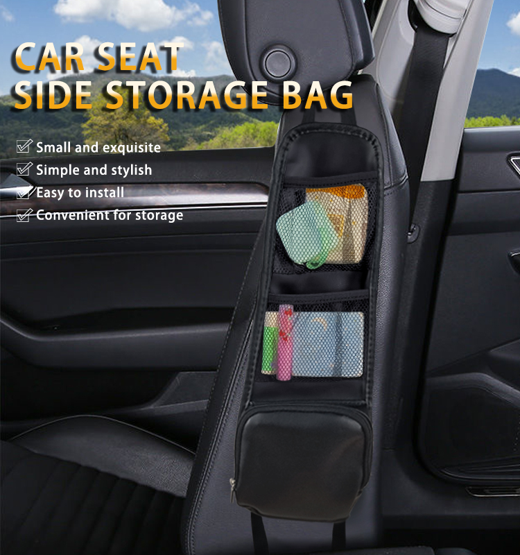 01 Multi-Pocket Seat Storage Hanging Bag