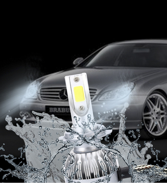  LED Headlights H4 Headlights H7/H11 9005 36W Automotive LED Headlights，2 Pack