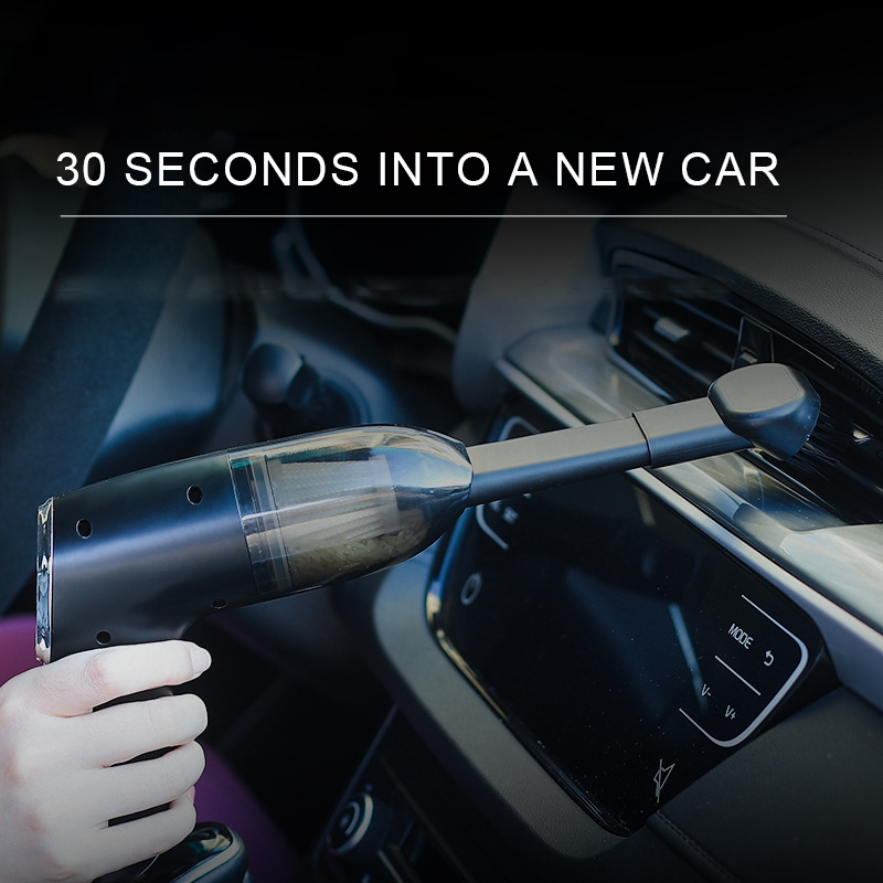 Car Portable Vacuum Cleaner Car Household Small Powerful Handheld Car Mini High Suction Rechargeable Vacuum Cleaner