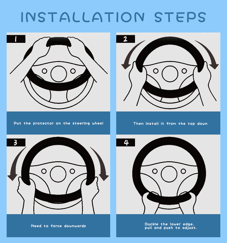 09 Steering Wheel Cover