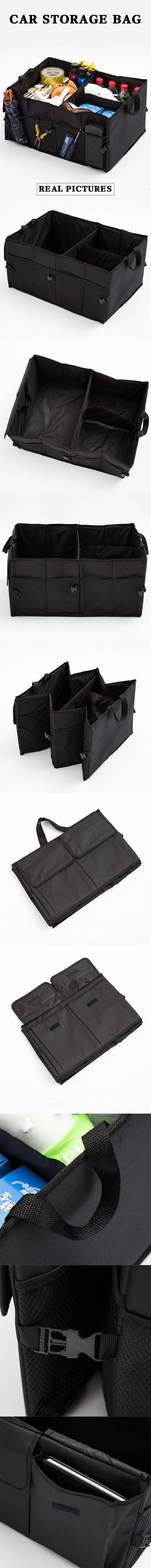 Multi-pockets Car Storage Box