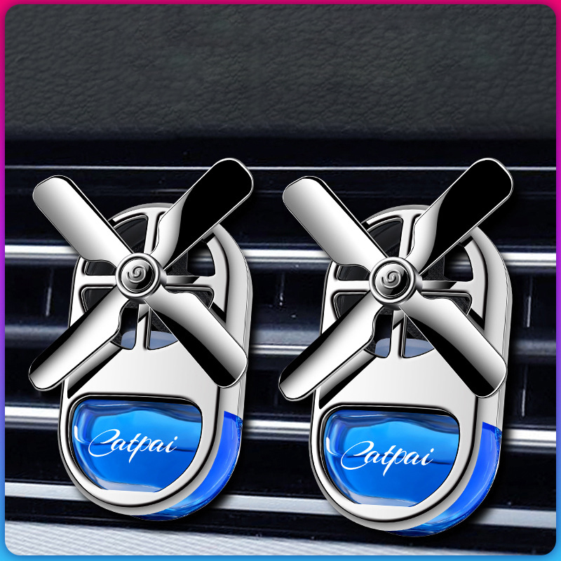 Car Air Fresheners Pilot Automotive Air Outlet Fan Creative Car Perfume Decoration Car Accessories Perfume Diffuser in Vent 10 Ml Bottle Car Air Freshener Clip 