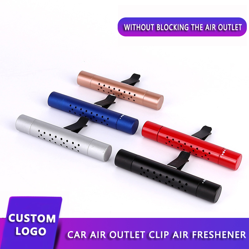 Car Air Fresheners Scents Diffuser For Women Men Automotive Fragrance Decoration Accessories Vent Clips Perfume Essential Oil Sticks Aromatherapy 