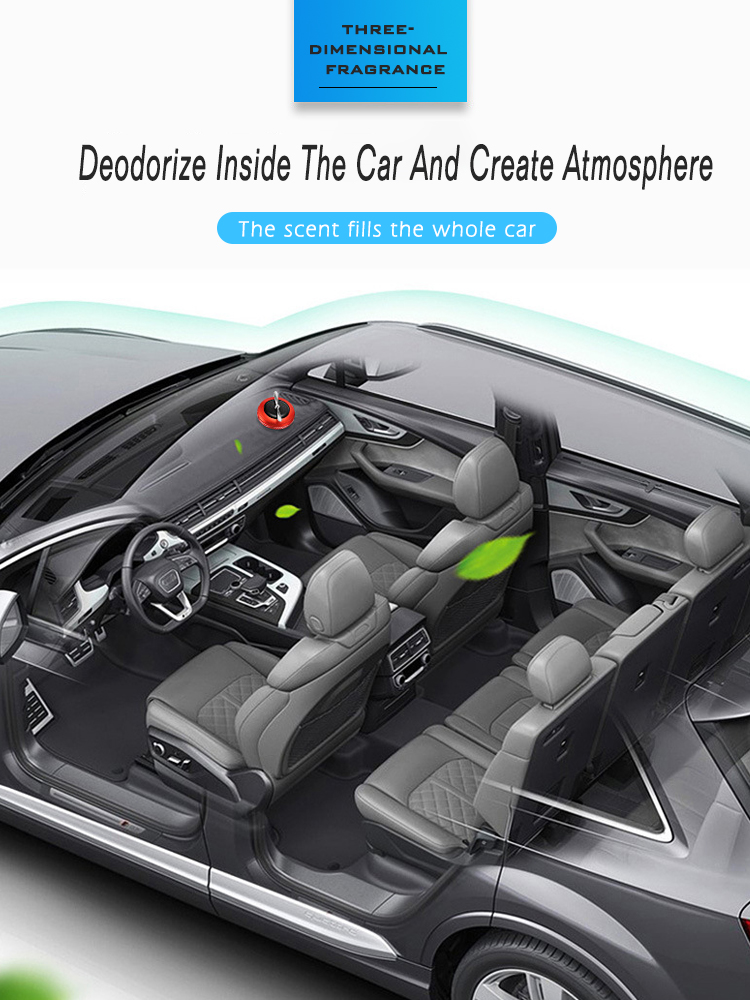 04 Solar Energy Car Perfume Diffuser