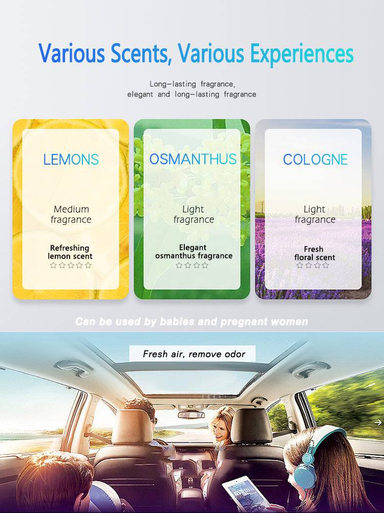 03 Solar Energy Car Perfume Diffuser