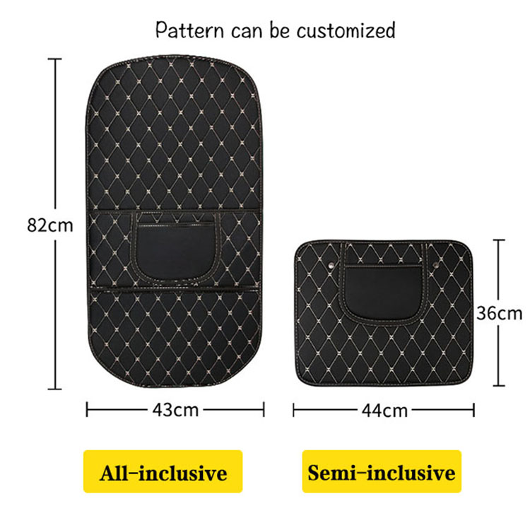 Kick Mats Back Seat Protector Car Back Seat Cover Protect Your Leather Seat For Kids