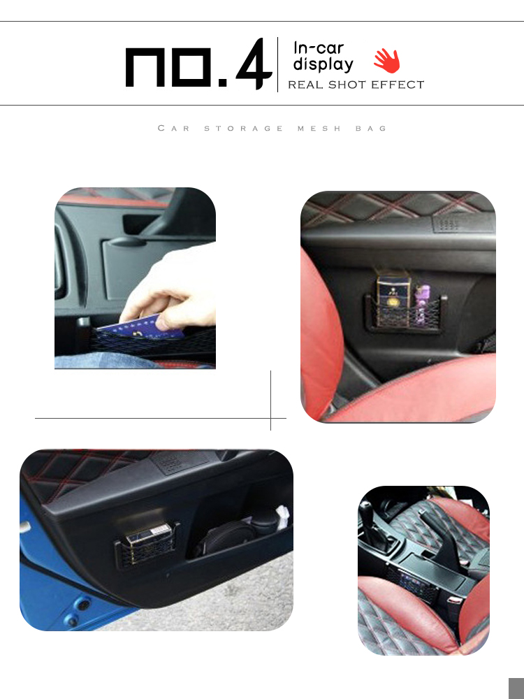 06 Car Storage Organizer for Wallet Bag