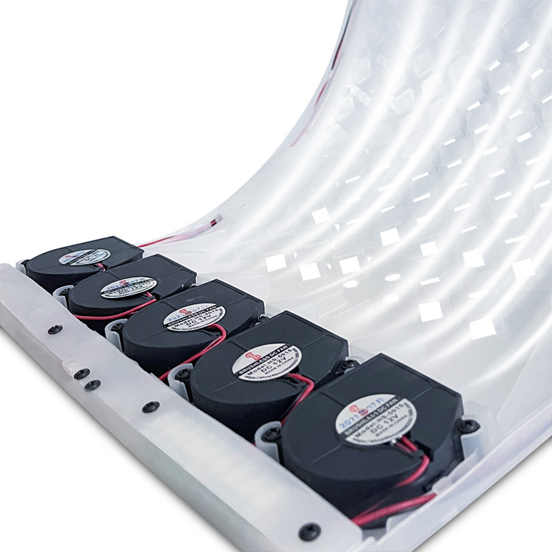 Car 12v New Summer Cool Ventilation Cushion Cooling Car Seat Cover With 12 Fans For Back Seat