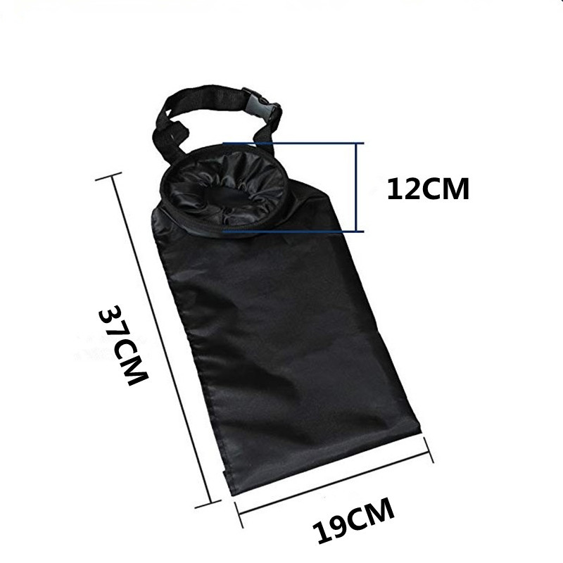 Car Hanging Garbage Bag Chair Back Debris Storage Bag Customized Logo Foldable Trash Can Factory